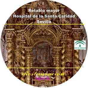 “Retablo mayor de la Iglesia del Hospital de la Santa Caridad, Sevilla”